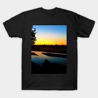 Crocodile River Sunset T-Shirt